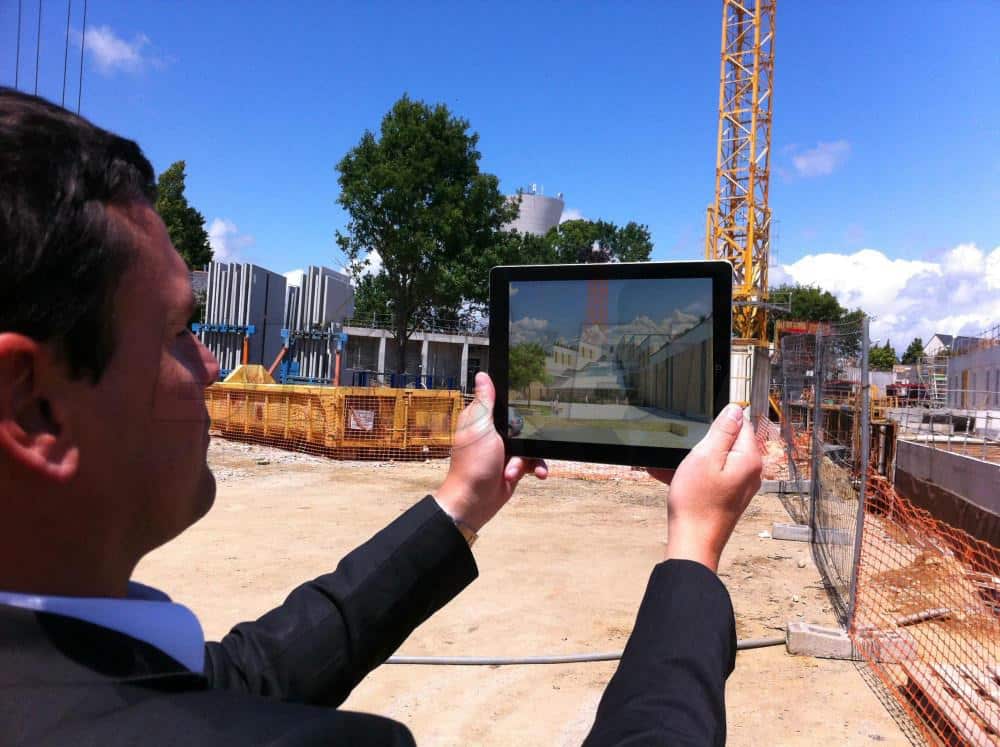 La réalité augmentée sur un chantier de BTP