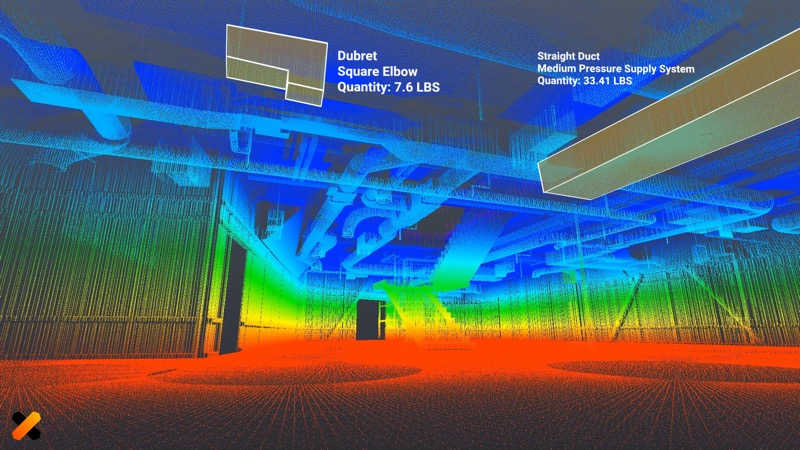 Classification automatique de nuages de points par intelligence artificielle