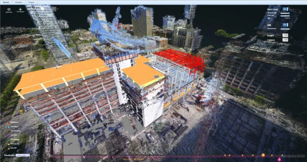 Gestion de chantier par comparaison entre la maquette BIM et la réalité construite capturée en 3D