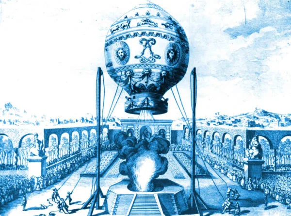 Le premier vol habité en 1783