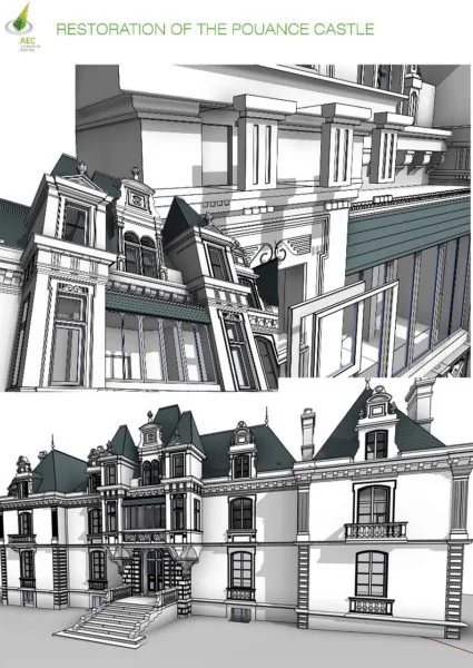 Maquette numérique BIM Patrimoine