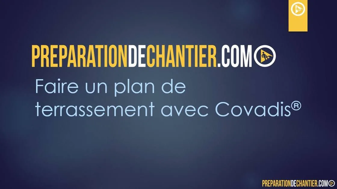 Faire un plan de terrassement