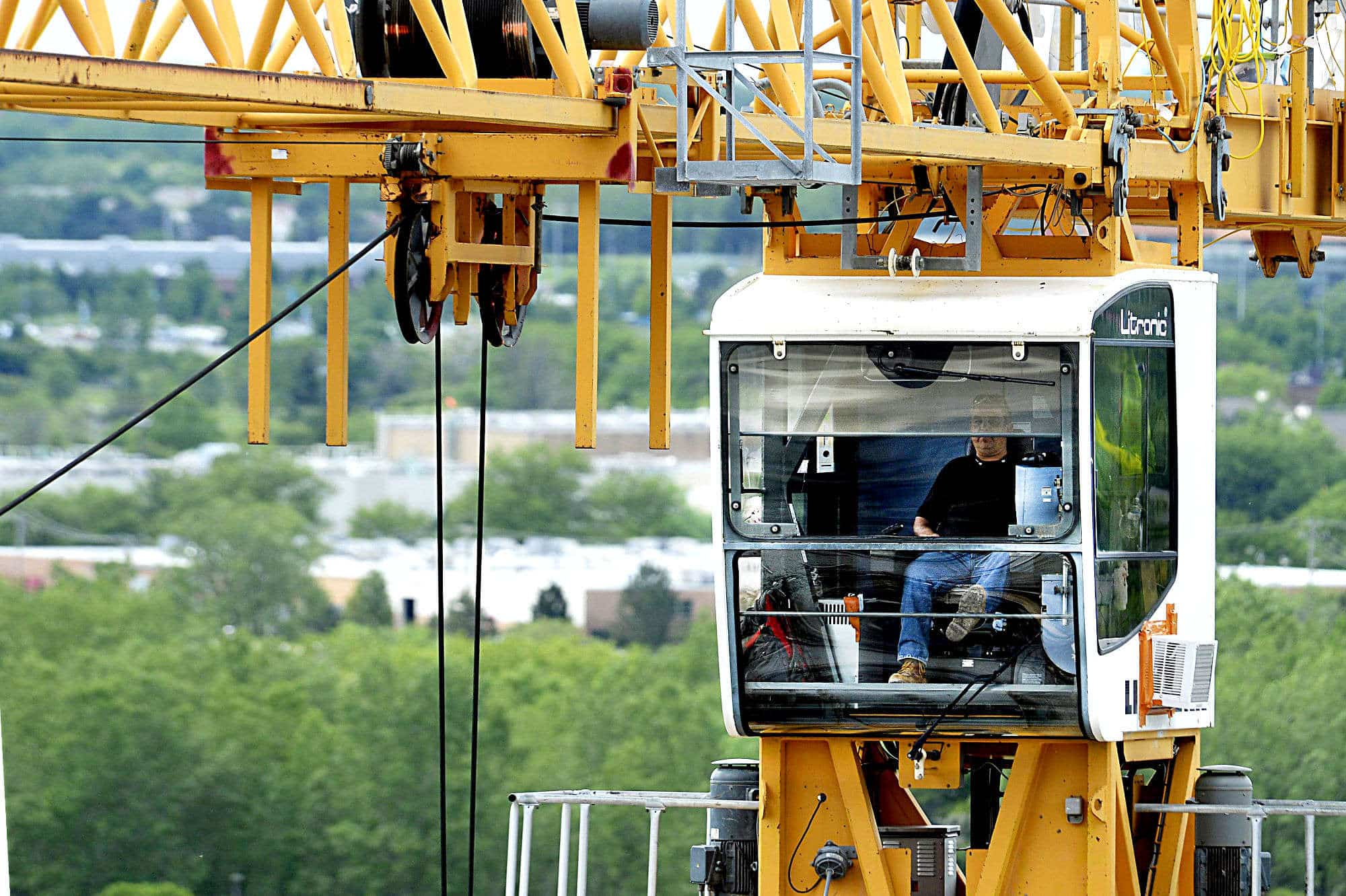 Amélioration des conditions de travail dans les grues à tour