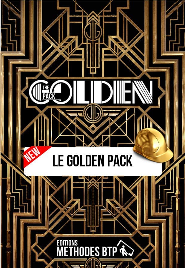 Golden Pack Editions Méthodes BTP : Préparer un Chantier de Bâtiment + BIM & BTP à tarif réduit Golden Pack Editions Méthodes BTP : Préparer un Chantier de Bâtiment + BIM & BTP à tarif réduit